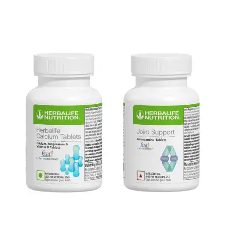 Joint Support & Calcium Combo | Advanced Bone & Joint Health Supplement